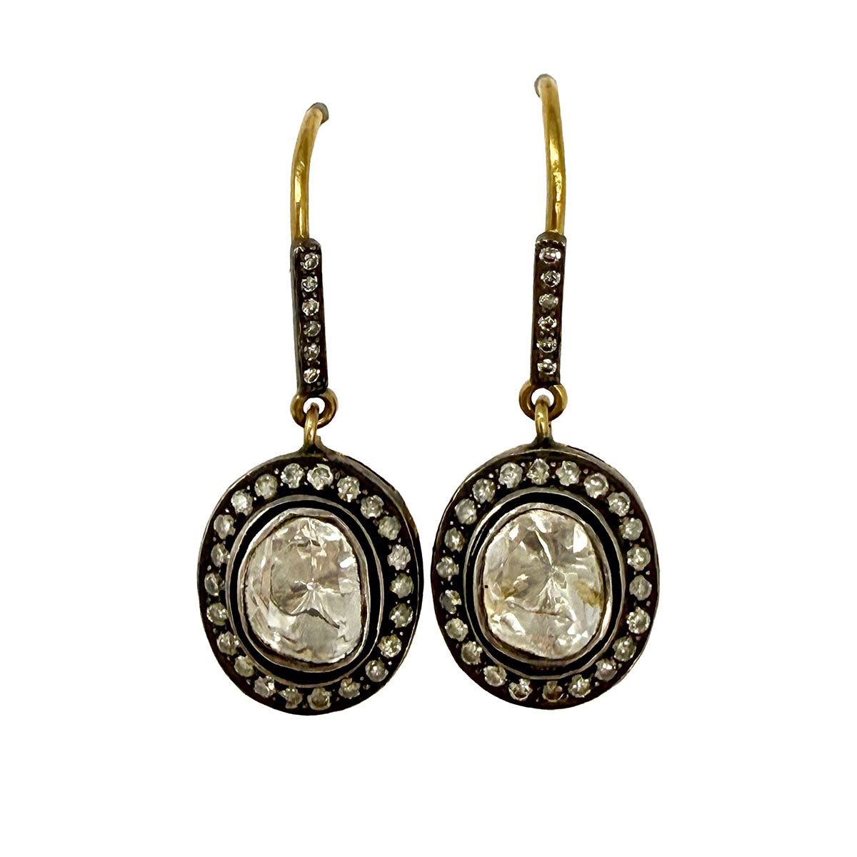 Polki Diamond Earrings