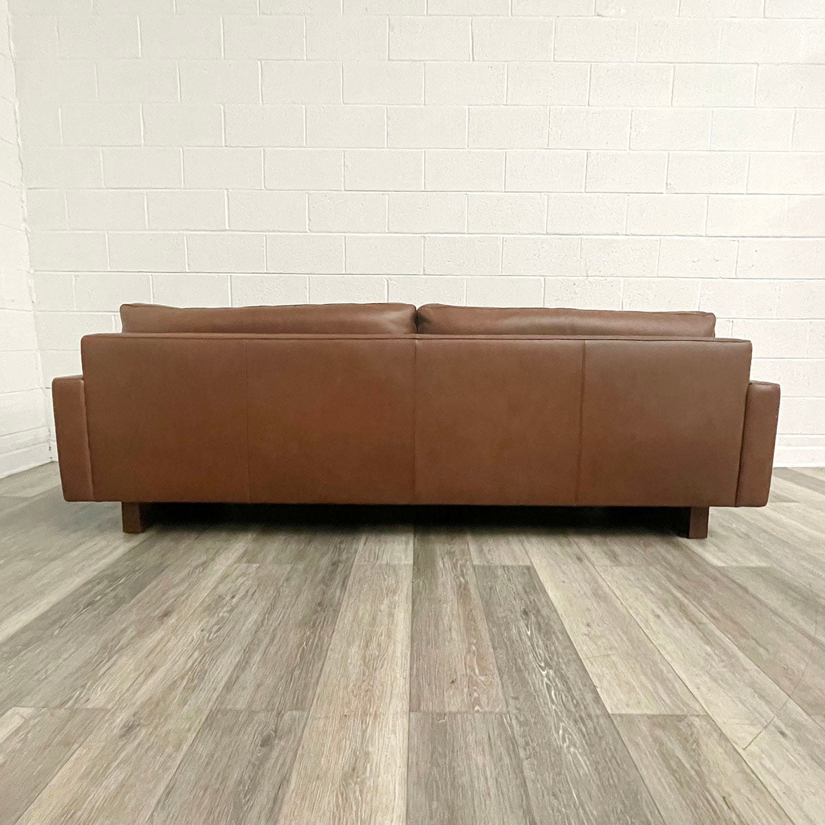 Room & Board Brown  Leather Sofa