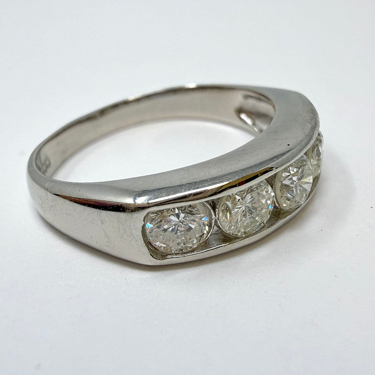 Platinum and Diamond Ring