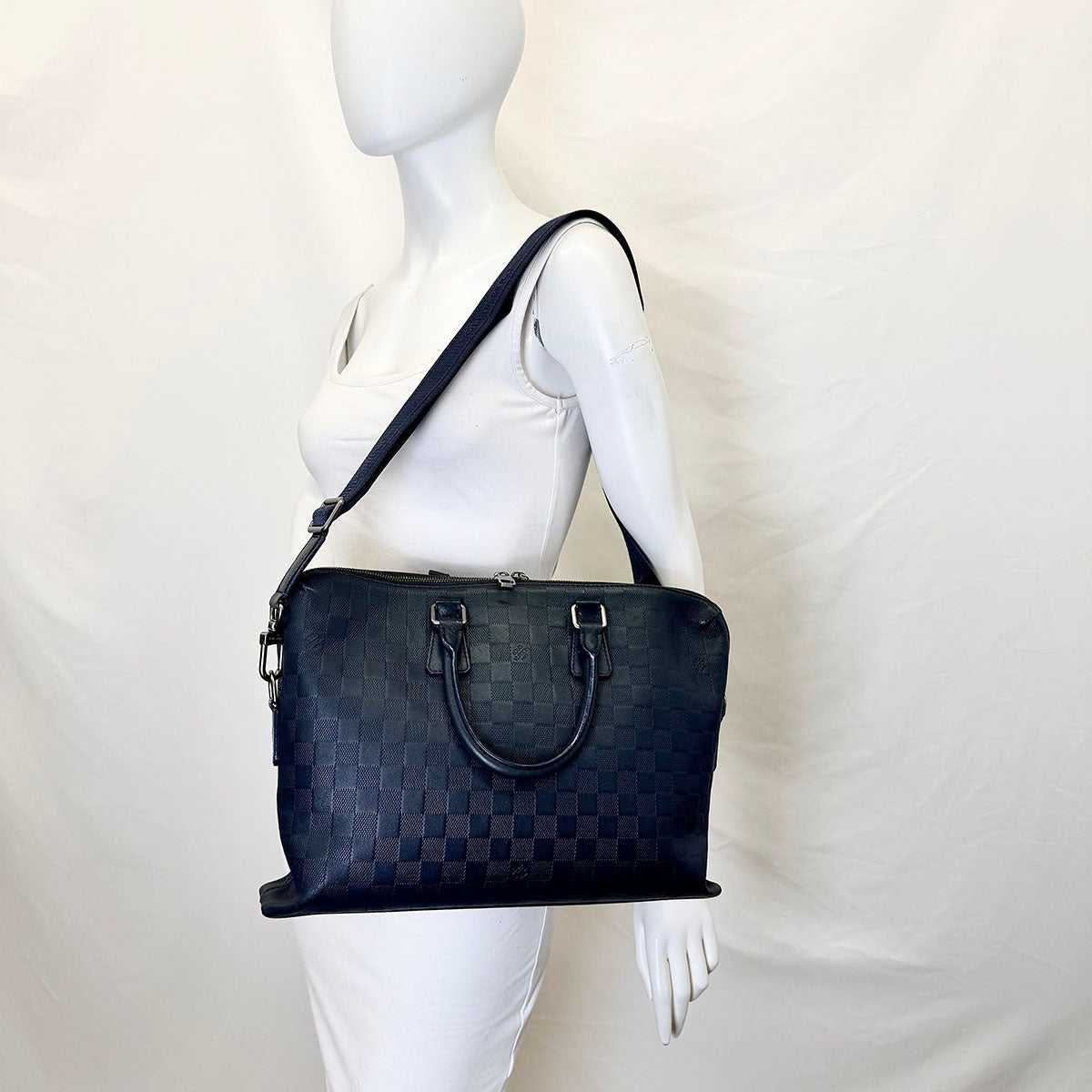 Louis Vuitton Damier Graphite Porte-Documents Bag