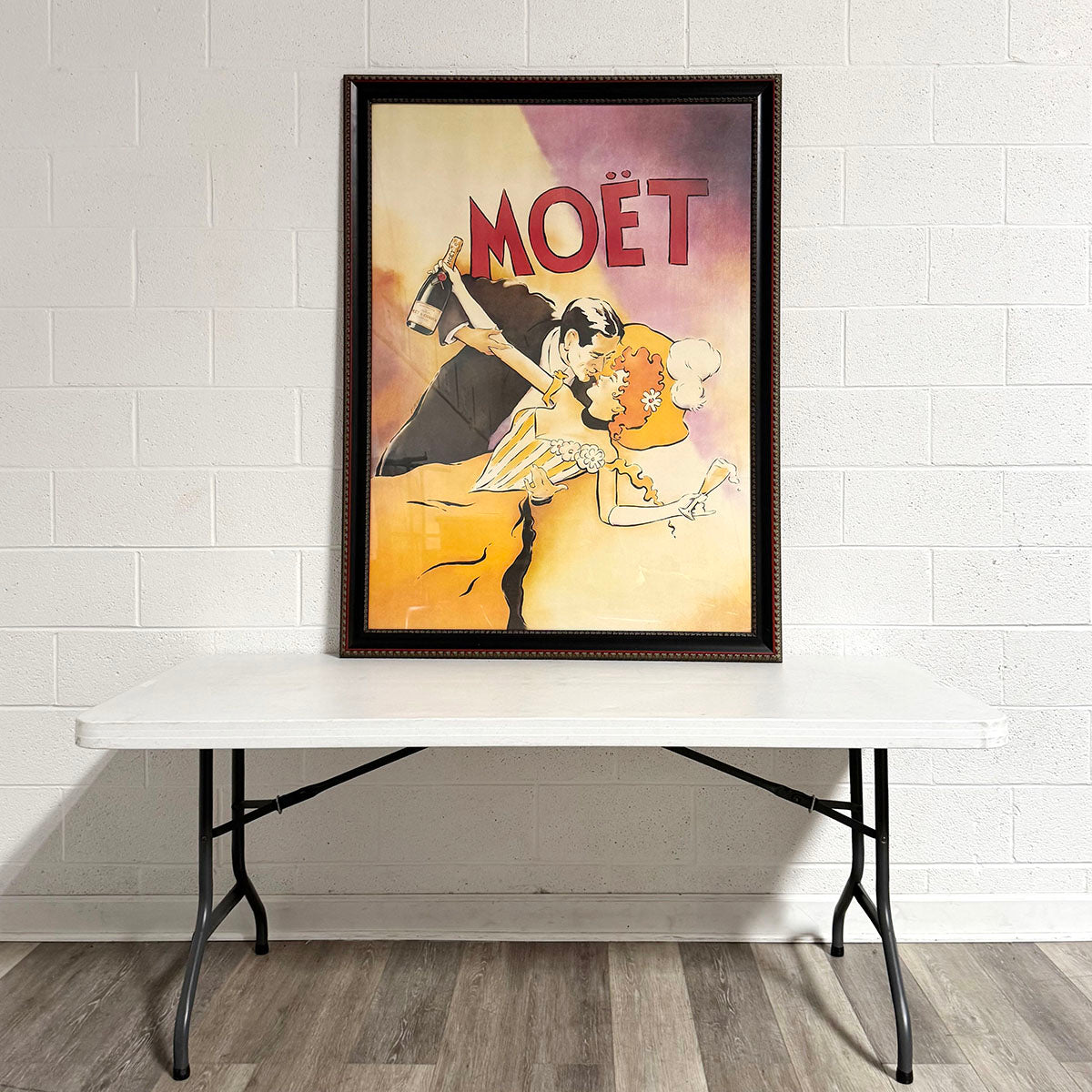 Moet & Chandon Advertising Poster from Marshall Fields Art Department