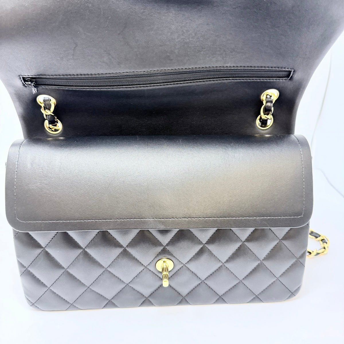 Chanel Quilted Jumbo Double Flap Bag