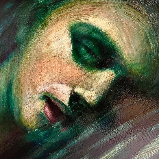 "Paradise Lost V" Oil on Panel  1992
