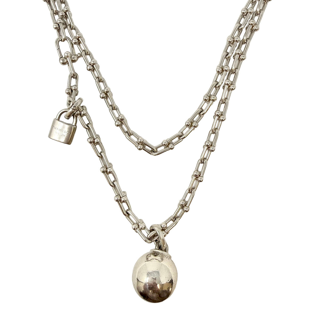 Tiffany & Co. HardWare Small Wrap Ball Necklace