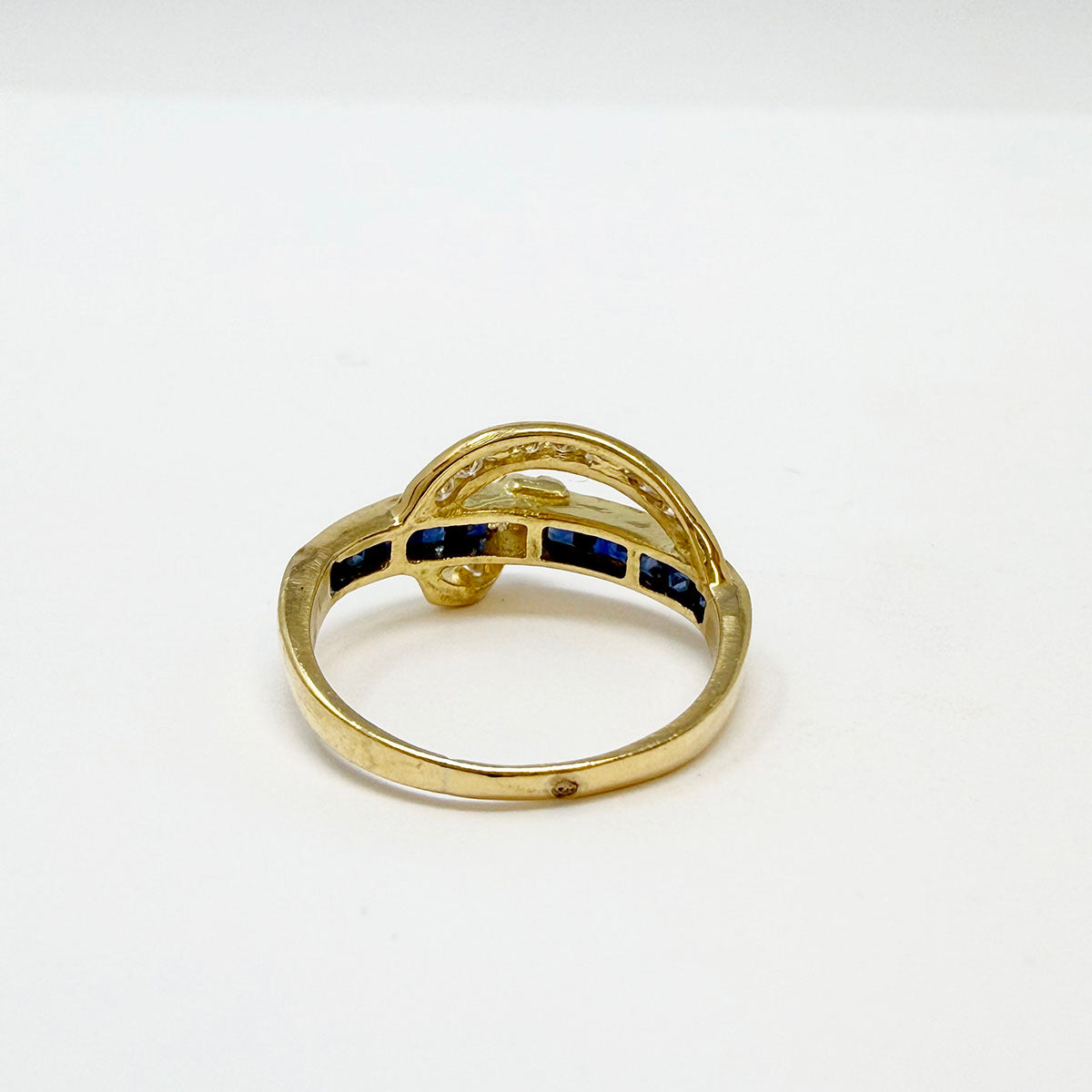 Sapphire and Diamond Ring