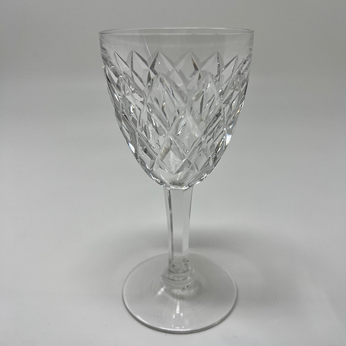 Cristallerie Stemmed Crystal Port Glasses 5 3/8" Set of 8 (+3) Signed