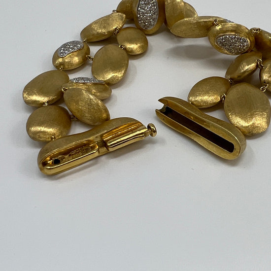 Load image into Gallery viewer, Marco Bicego Siviglia 0.69ct Diamond Oval Bead Bracelet
