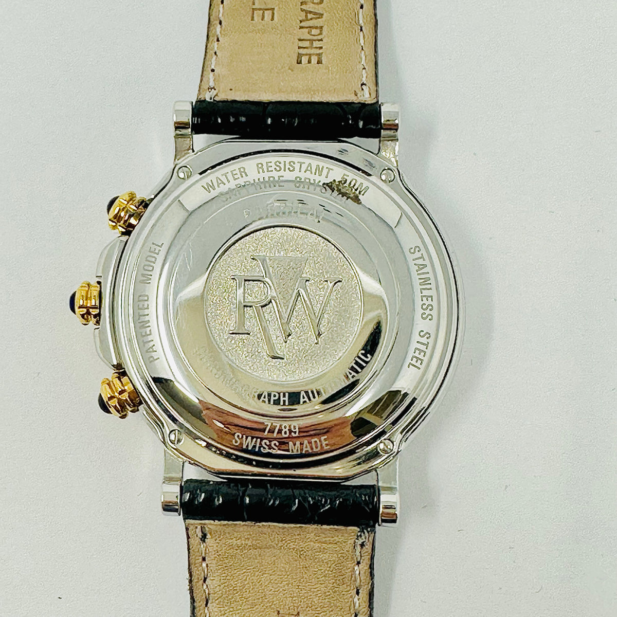 Raymond Weil 18K Gold Stainless Steel Parsifal Chronograph Watch