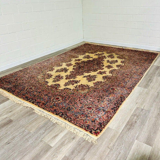 Red and Blue Multi-Color Rug