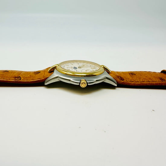 Bertolucci 18K Gold and Steel Moonphase Watch