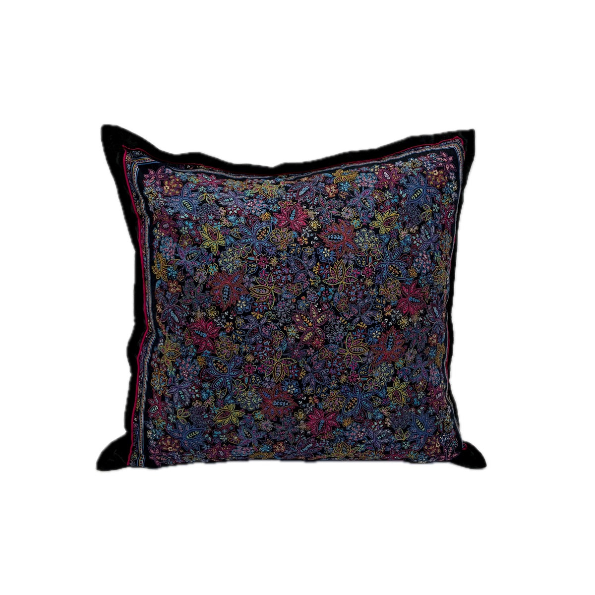 YSL Scarf Pillow with Floral  Print